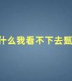 为什么我看不下去甄嬛传？有没有觉得甄嬛恶心的