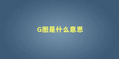 G图是什么意思