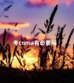 考cnma有必要吗 icma是什么证书报考条件