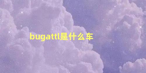 bugattl是什么车