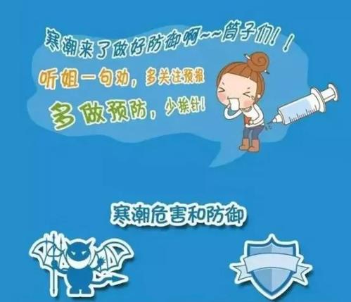 寒潮天气如何防护一图为你说明白