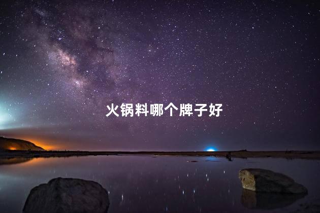火锅料哪个牌子好