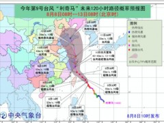 2019年最强台风“利奇马”来袭！将路径哪些地区？（附路线图）