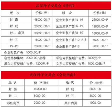 关于召开2019武汉种子交易会的招商函