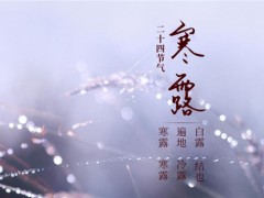 2019寒露是几月几号？它是什么节气？