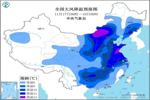 寒潮暴雪双预警是怎么回事？哪些地区会受到影响？有你家吗？