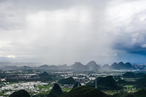 暴雨——摄图