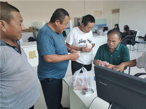 乐陵市农村产权交易平台首次网上竞拍成功