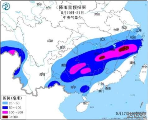 南方将有持续性降雨和强对流天气